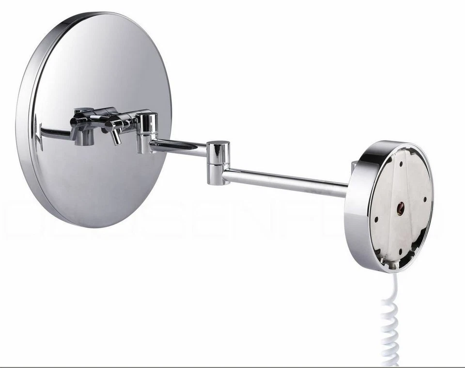 DEUSENFELD KL70CT - Wand LED Kosmetikspiegel groß, Farbverstellung 7-fach Ø25cm - Bild 2 von 4