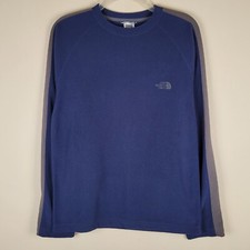 The North Face Size S Pullover Fleece Crew Neck Sweatshit Blue