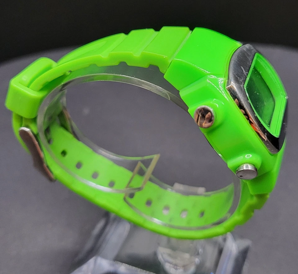 ADIDAS CANDY WOOSTER GREEN DIGITAL 35 mm CHRONOGRAPH WATCH ADH6034 UNISEX WR 50m - Image 4 of 4