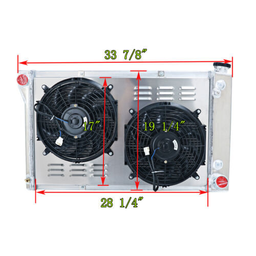 3 Row Radiator Shroud Fan Relay For 67-72 Chevy C/K/P/G Series GMC Blazer Jimmy - Picture 2 of 13