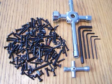 Arrma Mojave 1/7 6s BLX Screw Kit 17mm Wheel Hex T Wrench Tool Set Fasteners