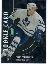 2002-03 Parkhurst Silver Card  Carlo Colaiacovo #24  43/50