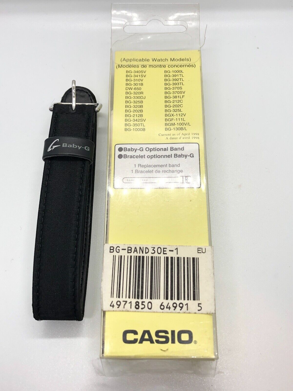 Genuine Casio Baby-G watch Band Strap various color and references new old  stock