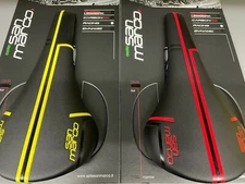 Selle San Marco Saddle Regale Racing Narrow (Pce) Red/Yellow