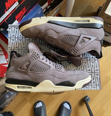 100% Originaler Nike x A Ma Maniere Air Jordan 4 Violet Ore