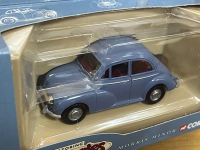 Corgi Toys Morris Mini Minor 青●ミニクーパー Corgi Morris Minor Motoring Memories Blue Beetle Car New In Box | eBay