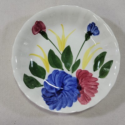 VTG Blue Ridge Southern Pottery 5'' Bowl Hand Painted Chrysanthemum