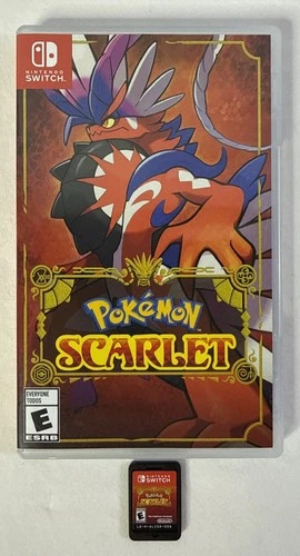 Pokemon Scarlet - Nintendo Switch - Complete Clean Authentic Free Shipping