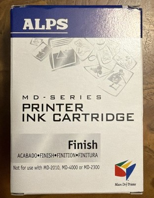 Alps Finish Cartridge for MD Series Printer.  P/N 106054-00.  2-Pack