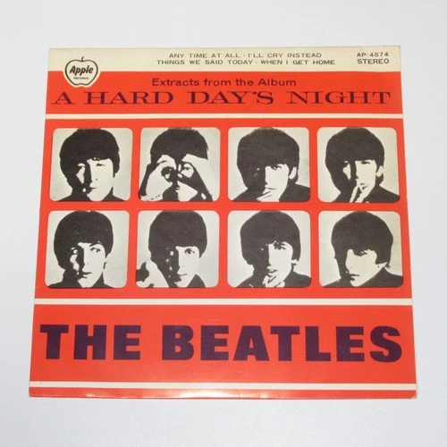 The Beatles Extracts From The Album A Hard Day's Night JAPAN EP AP-4574 600YEN