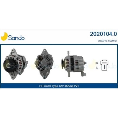 Generator Sando 2020104.0 für Mitsubishi Subaru Suzuki Hitachi Yanmar