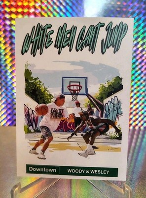 Custom White man Can't Jump  Fan Art  Card
