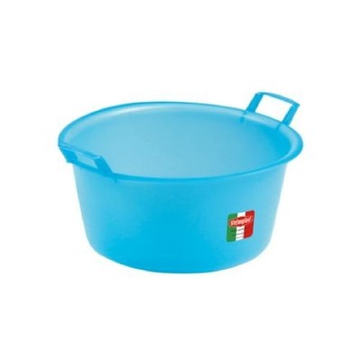 Runde Stefanplast Wanne Mit 2 Griffen, Modell 28450, Farbe Hellblau, Für E