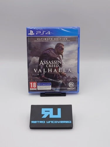 Assassin's Creed Valhalla Ultimate Edition - PS4 - UK PAL (Factory Sealed)