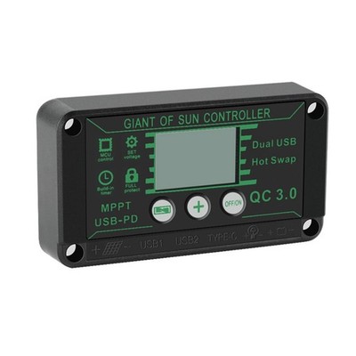 A A Black MPPT Charge Controller Voltage Efficient And Reliable