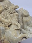 Chinese Qing Shoushan Soapstone Carving Water Buffalo & Figures - Fine Detail — photo 8