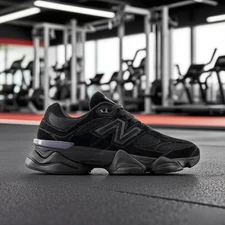 🔥New Balance 9060 Triple Black Cat Suede Men's U9060BPM – Sizes 6.5 - 11