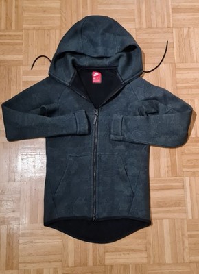 Nike Tech gefütterter Zip Hoodie Gr.XS khaki