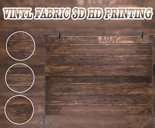 Wood Vinyl Backdrop Wooden Board Wall Portrait Photography Background 7x5 FT - Bild 7 von 7