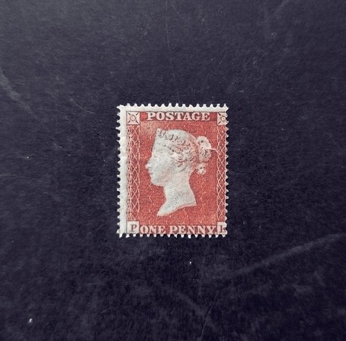 Queen Victoria Penny Red SG.17 Mint H Some Gum Good Perforation Quality Stamp F - Picture 2 of 3