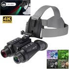 NV8300 3D 4K UHD Prismáticos de Visión Nocturna Gafas Montaje en Cabeza Infrarrojo para Caza