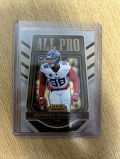 Jeffery Simmons 2025 Panini Instant NFL ALL-PRO Football Card Print Run Of /108