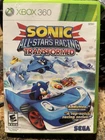 SEGA Sonic & All-Stars Racing Transformed Xbox 360 Racing Multiplayer NTSC