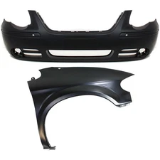 Bumper Cover Kit For 2005-2007 Chrysler Town & Country Front 2pc