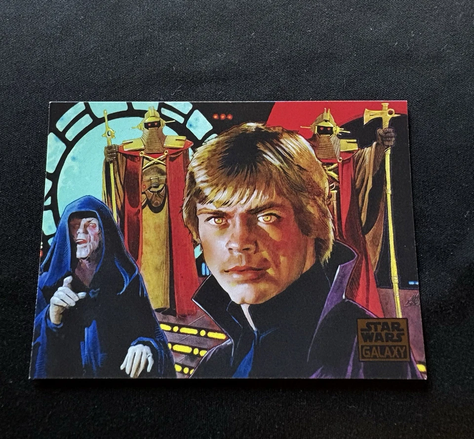 2012 Topps Star Wars Galaxy Series 7 Luke's Dark Journey #36 - Image 2 of 4