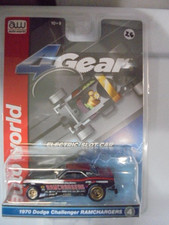 Auto World 4Gear 1970 Dodge Challenger RAMCHARGERS NIB