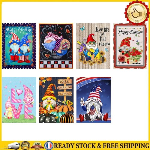 5D Diamond Painting Kit DIY Cartoon Gnome Full Round Drill Mosaic ...