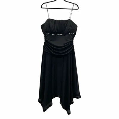 City Triangles Women’s VTG Y2K Chiffon Cocktail Dress Sz 2X Whimsigoth Cocktail - Image 1 of 4