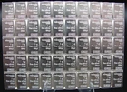 50 GRAM SILVER BAR MINT VALCAMBI SUISSE 50 X 1 GRAM .999 FINE SILVER BARS