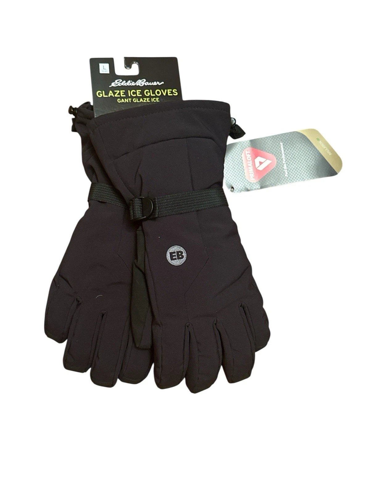 Eddie Bauer Glaze Ice Gloves Winter Snow New Large Men’s