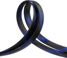 Braided Cable Sleeve, 33ft Expandable Wire Loom for Automotive Wiring Harness 