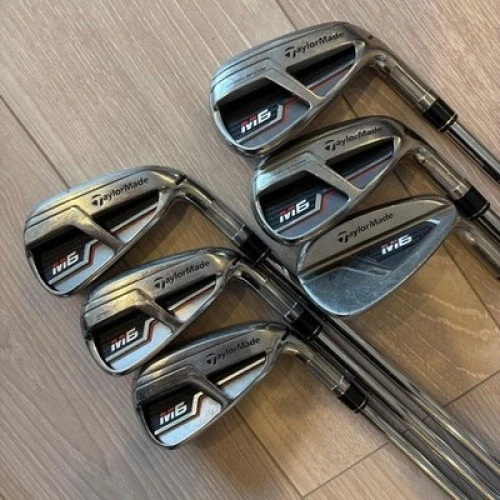 TaylorMade M6 Iron Set 6pcs 5-9, AW N.S.PRO 950GH Flex S - Image 2 of 4