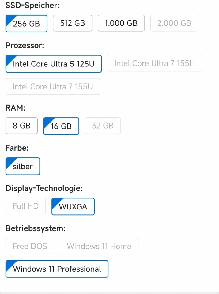⚡ HP ProBook 460 G11 - Intel Core Ultra 5 - 16GB DDR5 - UHD Grafik - 256GB NVMe⚡ - Bild 3 von 4