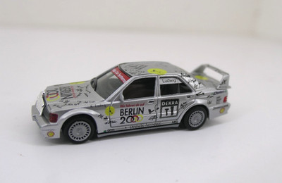 Herpa 1:87- Mercedes 190E 2.5-16 Evo II, DTM 1993 ''#T1, Ludwig, Berlin 2000'' B1A