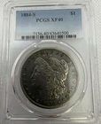 1884-S Morgan Silver Dollar PCGS XF40 XF-40