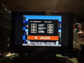 Goal Nintendo NES 1989 Video Game, Tested, Working Manual And Sleeve