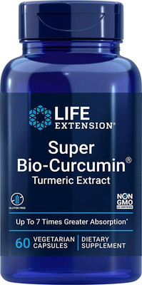 Super Bio-Curcumin  Turmeric Extract 400 mg, 60 vegetarian capsules