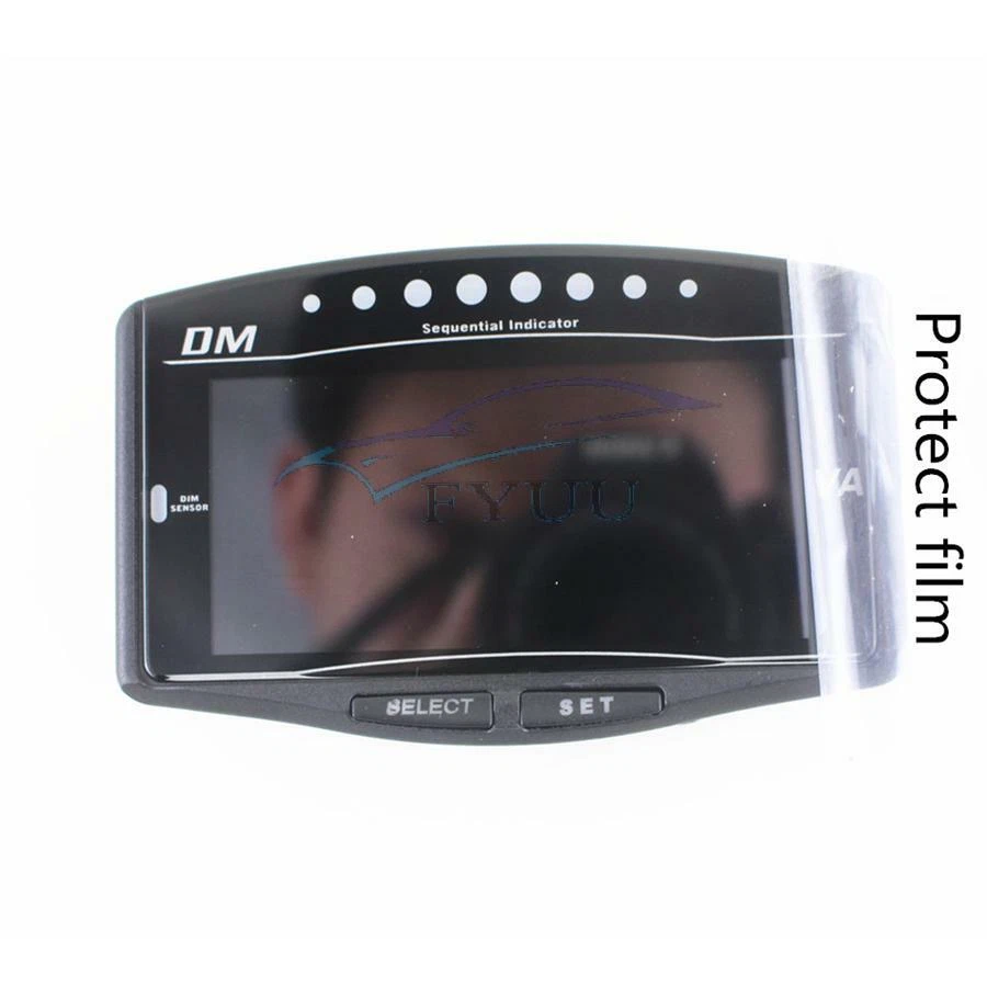 Voltímetro digital para automóvil 6 en 1 presión de aceite/temperatura del agua/medidor de combustible/medidor turbo Boost Foto 4 de 4