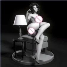 Elegant Women Full Resin Figure Model Kit 1/24 Scale Unassembled Unpainted Toys
