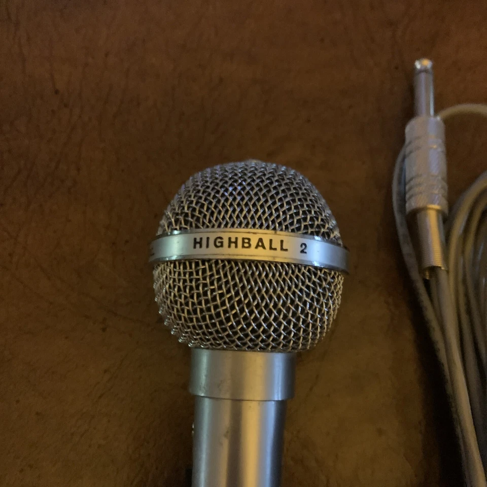 Vintage Realistic Highball-2 Dynamic Omnidirectional Microphone No. 33-985 D - Image 3 of 3
