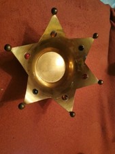 Messing, Schale, Krone, Vintage, Deko, Sammler, Märchen, Gold Ton, Wohnzimmer, 