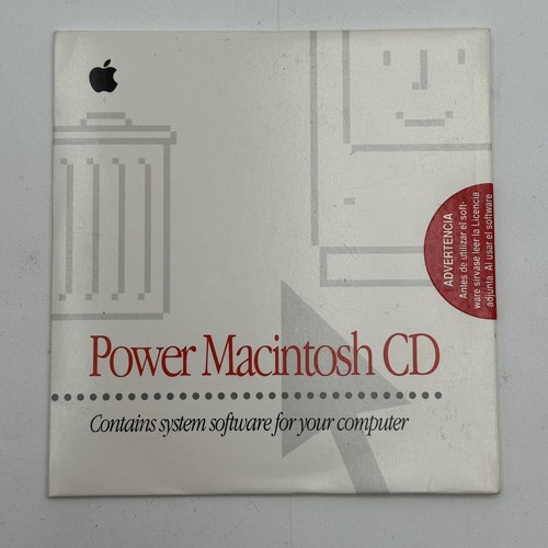 Original Apple Power Macintosh CD Vintage New Sealed - Picture 1 of 2