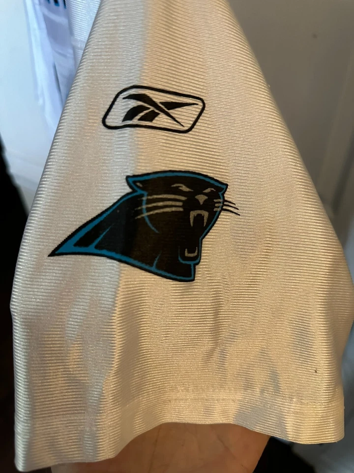 Camiseta Carolina Panthers Steve Smith XL juvenil branca 89 - Imagem 3 de 3