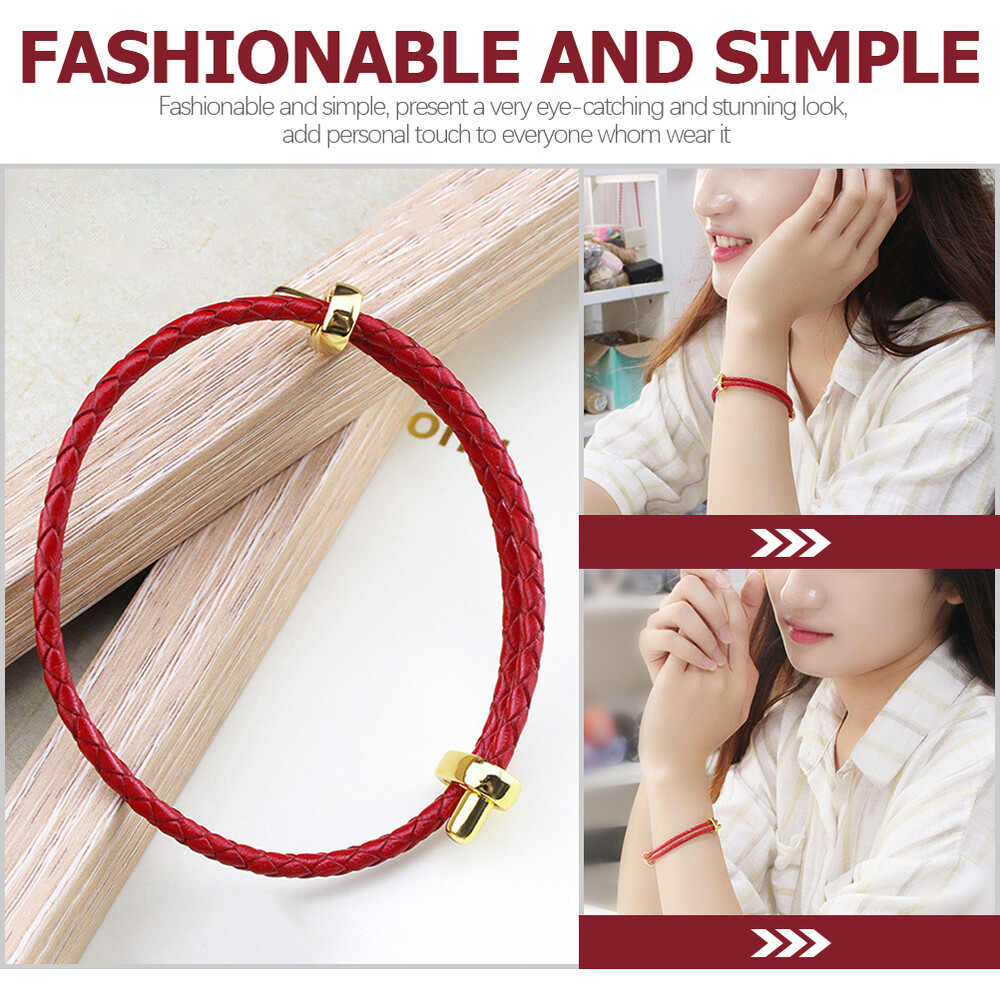 Kabbalah Armband Rote Schnur - Original Aus Israel, Inkl. Gebet & Zertifikat, Für Schutz & Glück