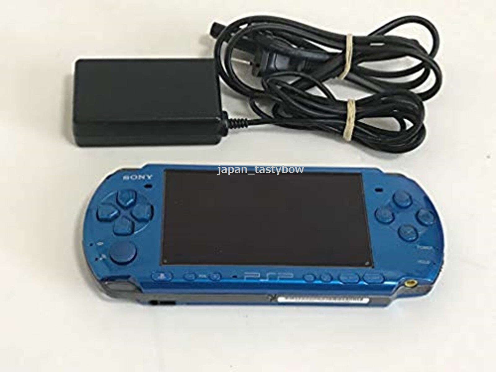 SONY PSP Playstation Portable Vibrant Blue PSP - 3000 VB Cable 