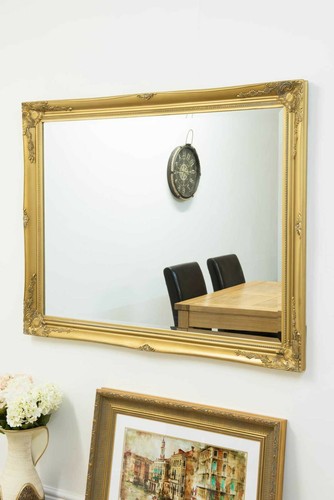 Large Antique Gold Mirror Classic Full Length Ornate 110cm-200cm x 79cm-140cm - Picture 2 of 4